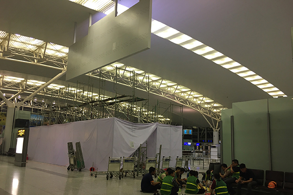 Màn hình led sân bay quốc tế Nội Bài 